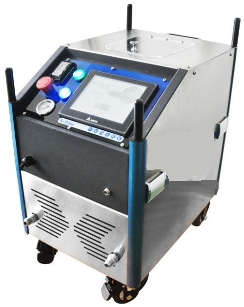 Vertical dry ice cleaning machine DIC-A
