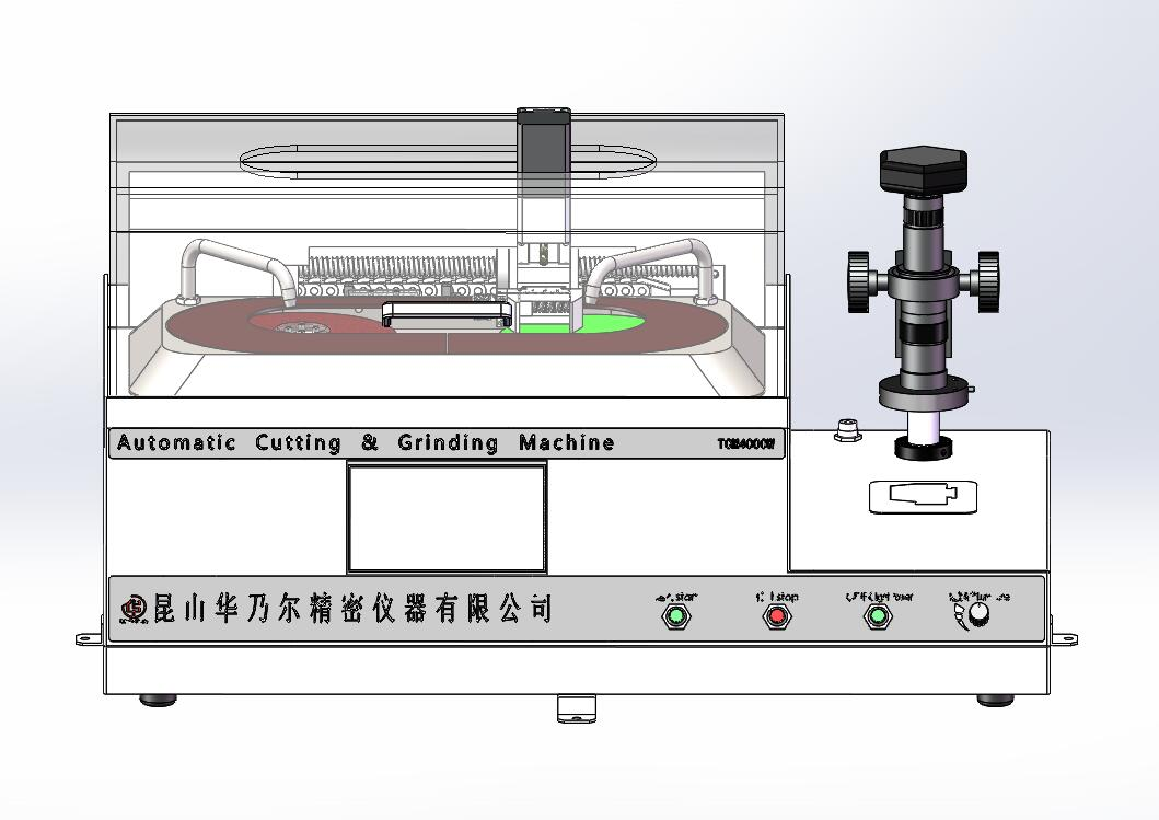 TCM4000Fully automatic water-cooled metallographic cutting and grinding integrated machine